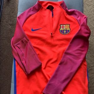 Nike FCB aeroswift quarter zip jacket